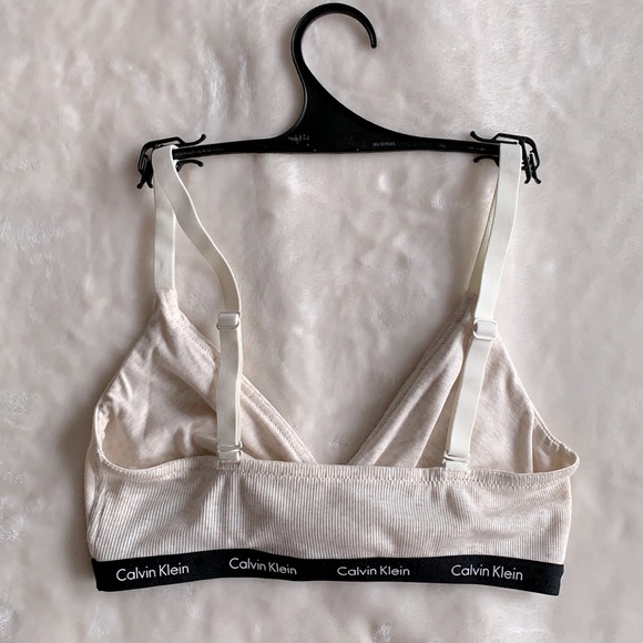 NWT Calvin Klein Triangle Bralette Size Medium - Picture 3 of 4